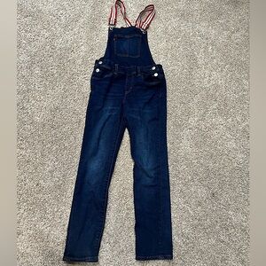 Levi's Denim Overalls dark wash
